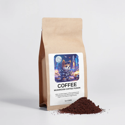 Mushroom Coffee Fusion - Lion’s Mane & Chaga 4oz(110G)