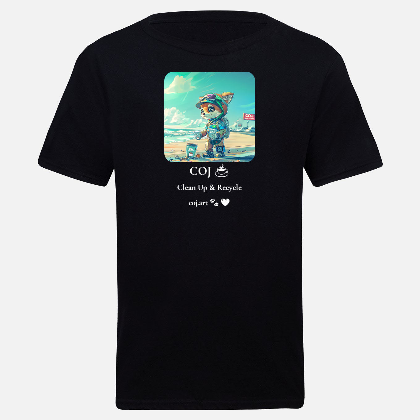 COJ Beach Clean Up T-shirt (glad)